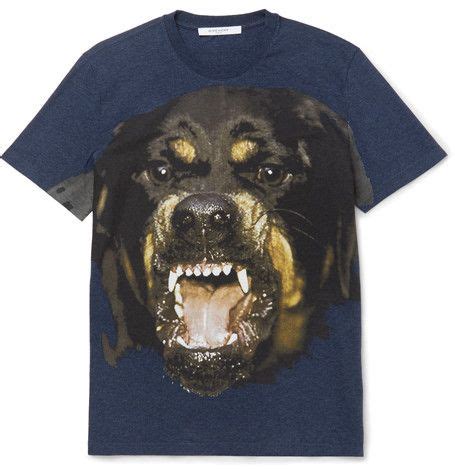 givenchy columbian-fit rottweiler melange t-shirt navy|Givenchy Columbian.